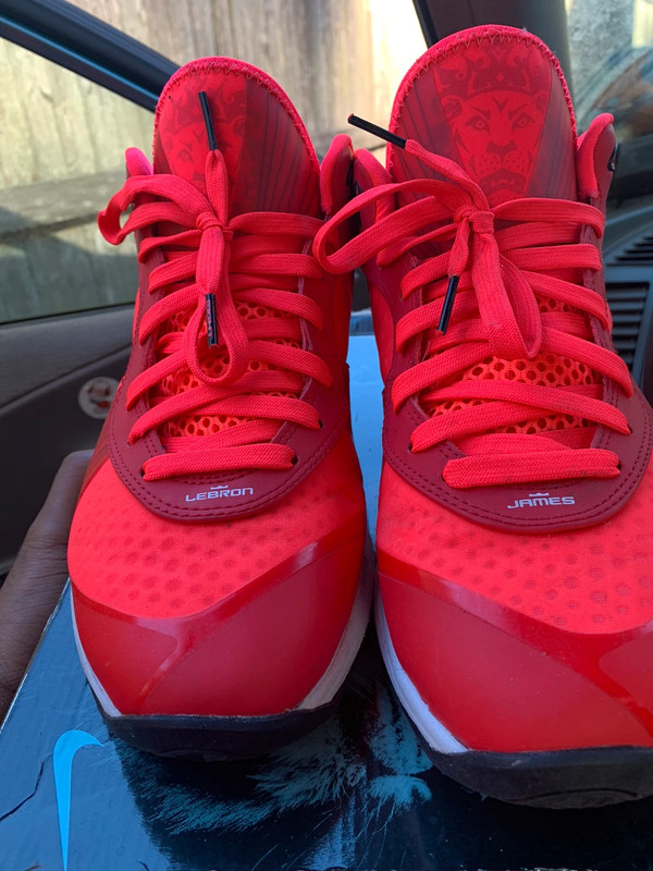 Nike LeBron 8 Solar Red Vinted
