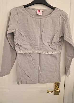 Dove grey Bshirt breastfeeding top, brand: B-Shirt, condition: Very good, size: S / 8, £4.00, £4.90 includes Buyer Protection