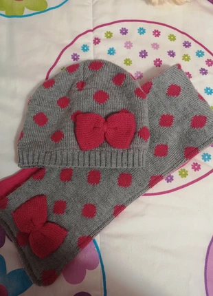 Conjunto gorro y bufanda lazo rosa, marque: Kid Kanai, état: Très bon état, taille: Universel, 4,00 €, 4,90 € Protection acheteurs incluse