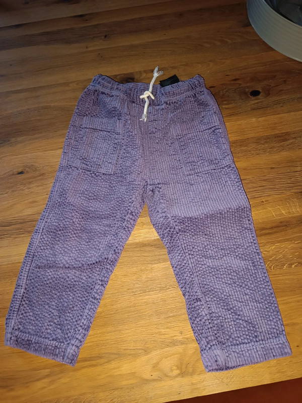 Pantalon velours 2