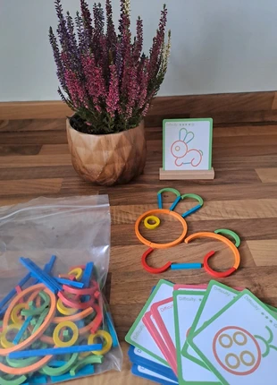 Brain training wooden elements and cards, brand: unbrandeed, condition: New without tags, size: One size, £8.60, £9.59 includes Buyer Protection Pro