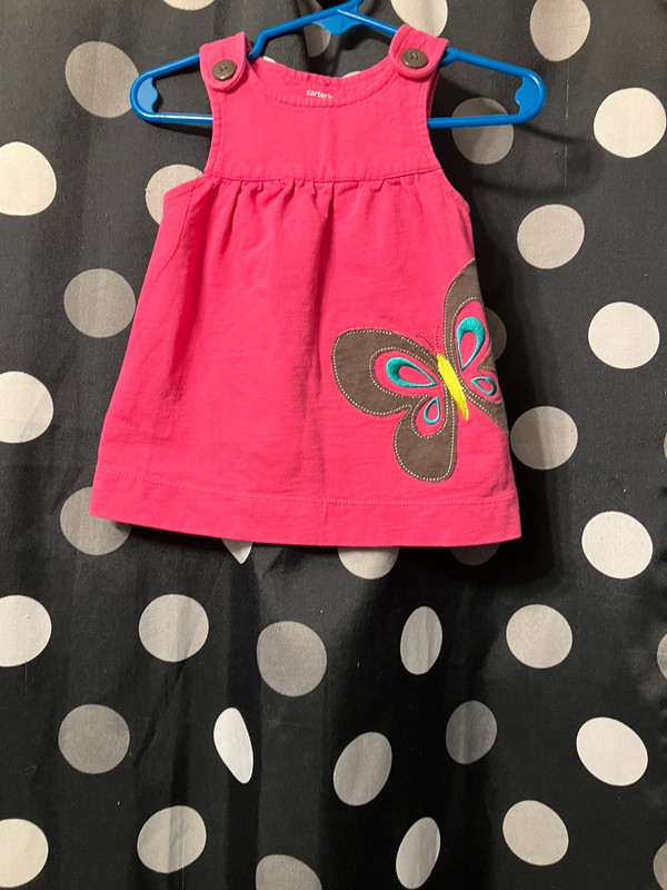 Girls carters dress size 6 months 1