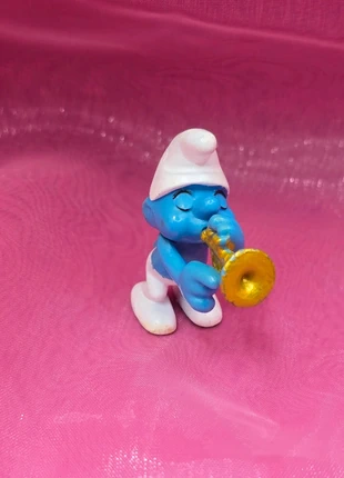 Trumpet Music Smurf AH figure Peyo 2008, merk: AH, staat: Heel goed, maat: Universeel, € 1,25, € 2,01 inclusief Kopersbescherming