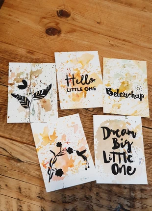 Set kaarten 🌿, marque: Handgemaakt, état: Neuf sans étiquette, 3,25 €, 4,11 € Protection acheteurs incluse