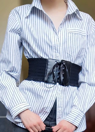 Ceinture corset noir élastique ajustable, marca: Ceinture corset ajustable, estado: Muy bueno, tamaño: Ajustable, 10,00 €, 11,20 € Protección al comprador incluida