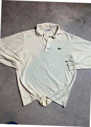 Polo Lacoste vintage blanc cassé – Made in France – Taille 4, brand: Lacoste, condition: Very good, size: M, €6.00, €7.00 includes Buyer Protection