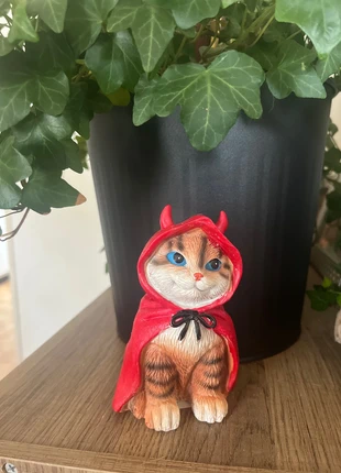 Décoration Halloween Chat diable, merk: B&M, staat: Heel goed, € 3,50, € 4,38 inclusief Kopersbescherming