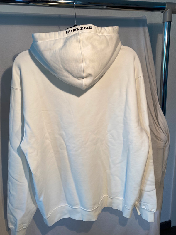 Supreme Nike Half Zip Hooded Sweatshirt white weiß - Vinted