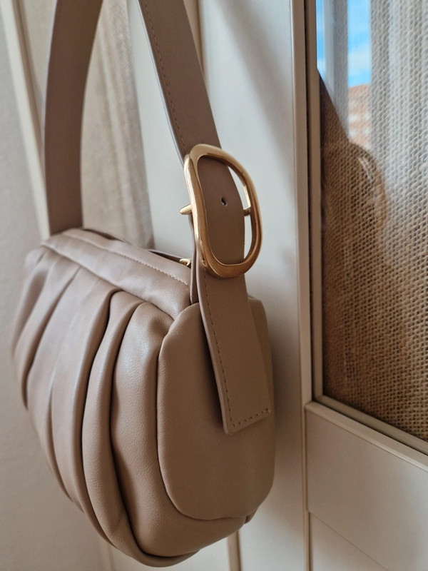 Bolso beige Mango 1