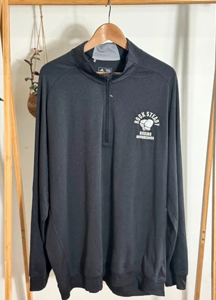 Sweat Adidas gris foncé Col 1/4 zippé Taille XXL, brand: adidas, condizioni: Buone, taglia: XXL, €9.90, €11.10 include la Protezione acquisti Pro