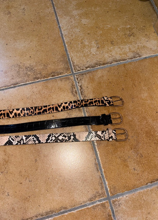 Conjunto 3 Cinturones, état: Neuf sans étiquette, taille: 85 cm, 3,00 €, 3,85 € Protection acheteurs incluse