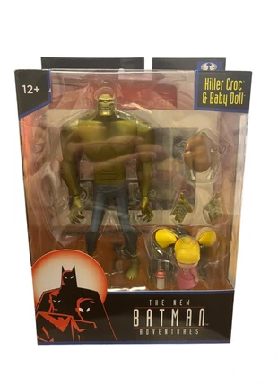 Figurine Dc Comics The New Batman Adventures Killer Croc et Baby Doll McFarlane Toys neuf, brand: DC Comics, condizioni: Nuovo con cartellino, taglia: Taglia unica, €27.00, €29.05 include la Protezione acquisti Pro