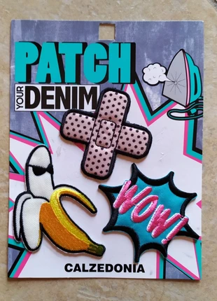 Patches pour jeans - Toppe Calzedonia, marque: Calzedonia, état: Neuf avec étiquette, 3,00 €, 3,85 € Protection acheteurs incluse