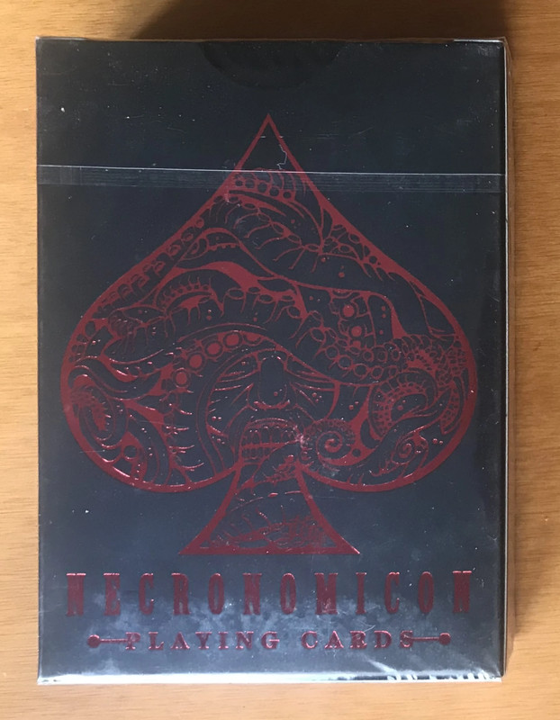 Lovecraft A-K Red V2 Necronomicon Cthulhu Mythos Playing Cards - Carte da Gioco - Nuovo New 1