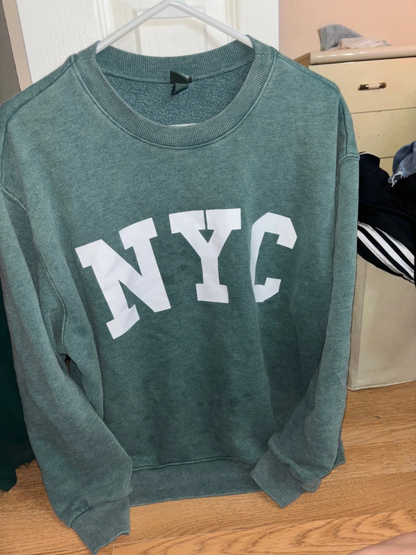 NYC Green Sweatshirt 1