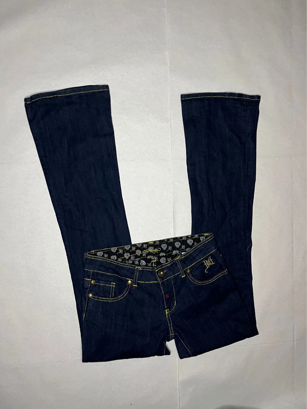 ed hardy flared jeans 4