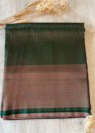 Dark Green & Magenta Soft Silk Saree, brand: saree, condizioni: Nuovo con cartellino, taglia: Altro, €50.00, €53.20 include la Protezione acquisti Pro