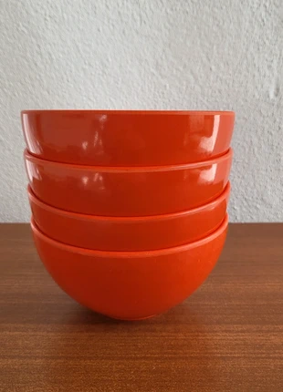 Lot de 4 bols vintage en mélamine orange, marque: Melamina style, état: Bon état, 14,00 €, 15,40 € Protection acheteurs (Pro) incluse