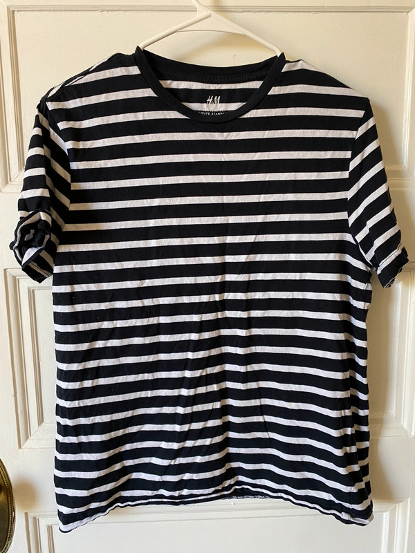 H&M Striped Short Sleeve 1