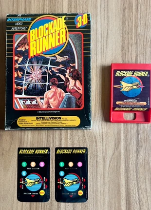 Blockade Runner - Original 1983 - Mattel Electronics Intellivision – Interphase, état: Bon état, 60,00 €, 63,70 € Protection acheteurs incluse