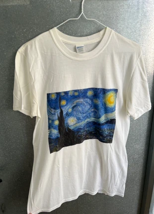 starry night t shirt, merk: Vintage Dressing, staat: Nieuw zonder prijskaartje, maat: M, € 12,00, € 13,30 inclusief Kopersbescherming