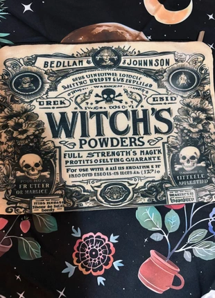 🖤 Witch’s Powders Gothic Apothecary Pouch, condition: New with tags, £6.00, £7.00 includes Buyer Protection Pro