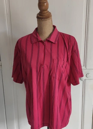 :
🔥 90s Vintage Red Striped Polo – Retro & Iconic!, merk: Vintage Dressing, staat: Heel goed, maat: M, € 8,50, € 9,63 inclusief Kopersbescherming