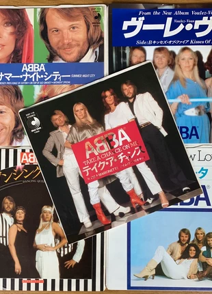 Lot of 5 ABBA Japanese 7” Vinyls, état: Bon état, 20,00 €, 21,70 € Protection acheteurs incluse