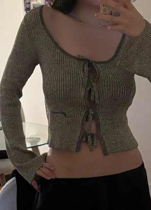 Ganni gold metallic cardigan, brand: Ganni, condition: Very good, size: S / 36 / 8, €110.00, €116.20 includes Buyer Protection