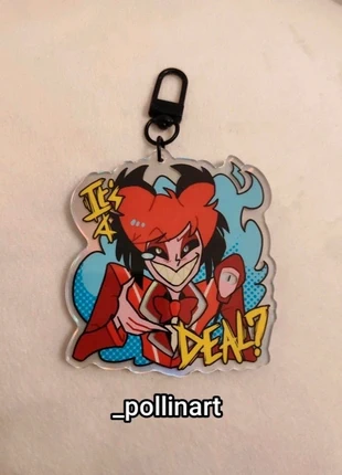 keychain portachiavi Alastor Hazbin Hotel double sided, marque: _pollinart, état: Très bon état, 5,00 €, 5,95 € Protection acheteurs incluse