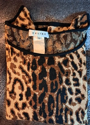 Pull léopard Céline, marca: Céline, estado: Muy bueno, tamaño: L / 40 / 12, 150,00 €, 158,20 € Protección al comprador incluida