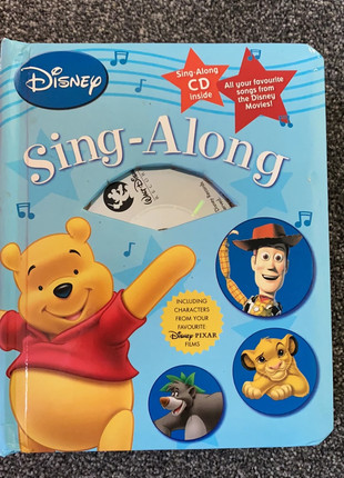 Disney sing along book and cd