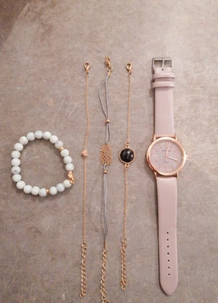 Ensemble bijoux Montre bracelet femme, condition: New without tags, €2.00, €2.80 includes Buyer Protection