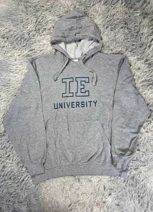 Sweat à capuche gris IE University vintage campus style USA coton L mixte, marque: Vintage Dressing, état: Très bon état, taille: L, 15,00 €, 16,45 € Protection acheteurs (Pro) incluse