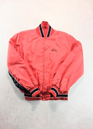 Butwin Varsity Jacket Rouge Vintage Made in USA - Taille M, marca: Vintage Dressing, estado: Bom, tamanho: M, €10.00, €11.20 inclui Proteção do Comprador Pro