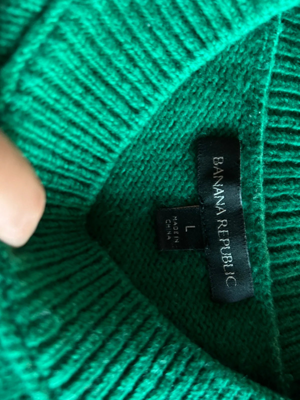 Green Banana Republic Sweater 2