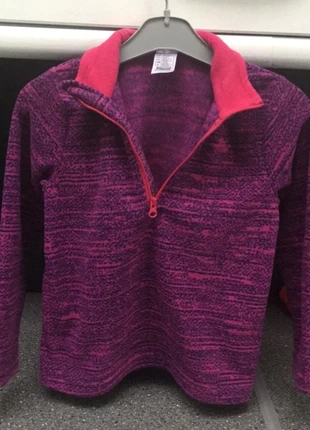 Pull fille à tirette 4-5 ans violet / décathlon ., brand: Quechua, condizioni: Ottime, taglia: 5 anni / 110 cm, €2.00, €2.80 include la Protezione acquisti