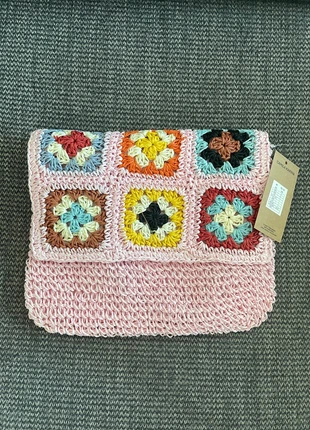 Sac bandoulière crochet granny square | Multicolore | NWT, marca: Local, estado: Muy bueno, 14,00 €, 15,40 € Protección al comprador incluida