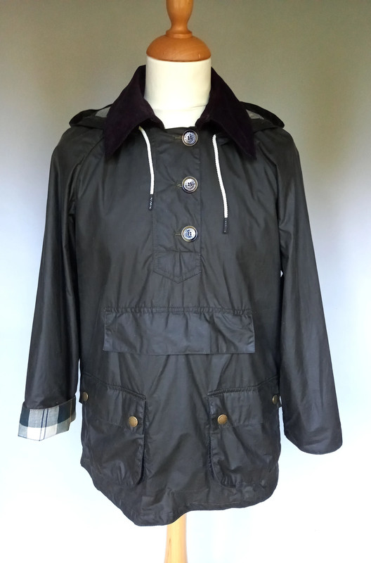 limited edition olive Alexachung Barbour Coco Wax Jacket 8 36