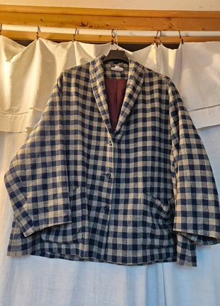 Magnifique veste Echappées Belles vichy laine., marke: échappées belles, zustand: Sehr gut, größe: XL / 42 / 14, 140,00 €, 147,70 € inklusive Vinted-Käuferschutz