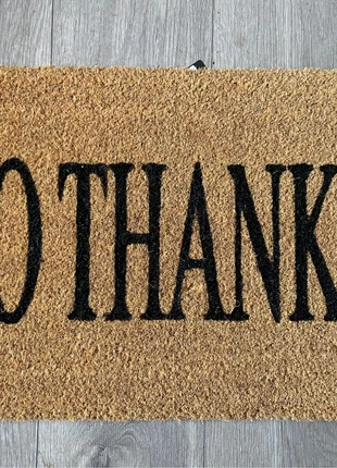 No Thanks - Funny Doormat - ladies Men’s, condition: New with tags, £15.00, £16.45 includes Buyer Protection