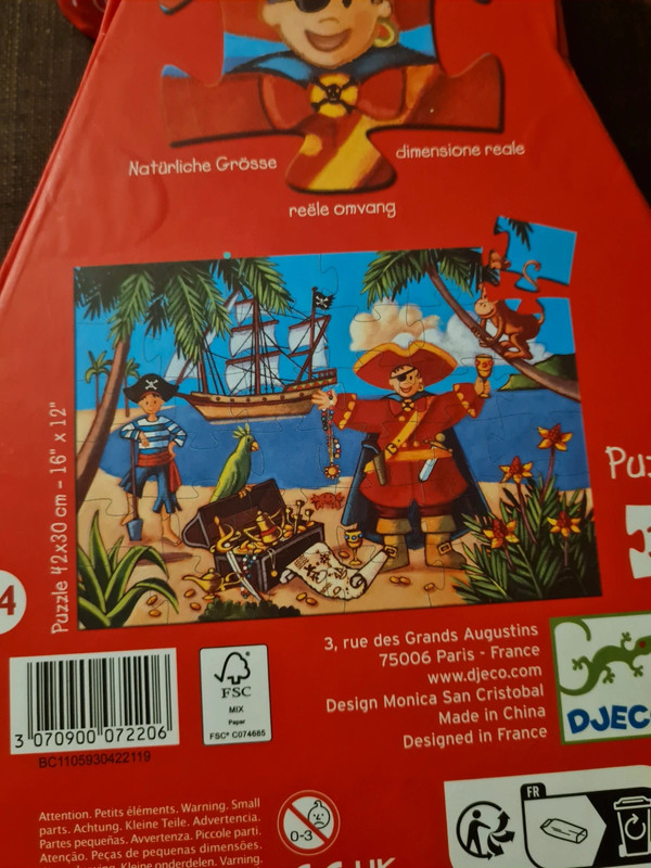 Puzzle Djeco 36 pièces dès 4 ans 3