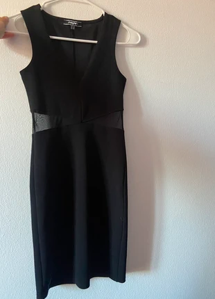 Abitìno aderente nero con trasparenze, merk: Jennyfer, staat: Nieuw zonder prijskaartje, maat: XS / 34 / 6, € 5,00, € 5,95 inclusief Kopersbescherming
