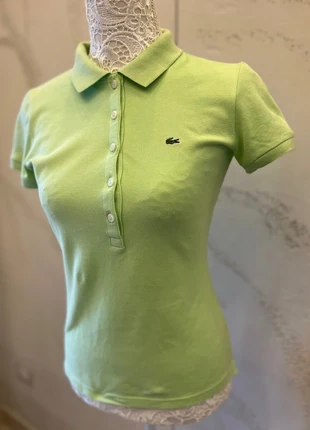 Polo Lacoste verde chiaro - autentica, marque: Lacoste, état: Neuf sans étiquette, taille: M / 38 / 10, 15,00 €, 16,45 € Protection acheteurs incluse
