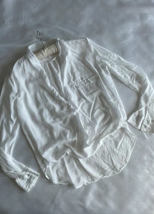 Blouse en viscose Zara, merk: Zara, staat: Heel goed, maat: S / 36 / 8, € 25,00, € 26,95 inclusief Kopersbescherming Pro