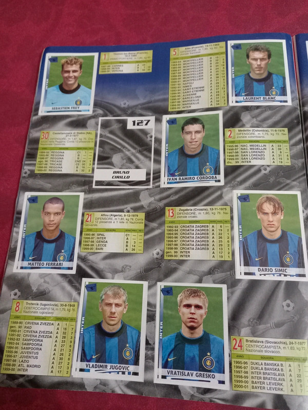 Album Figurine Calciatori Panini 2000/2001