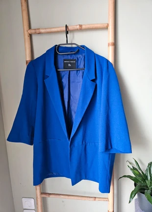Veste blazer Dorothy Perkins bleu électrique – Taille 40 – Élégance moderne, marca: Dorothy Perkins, estado: Muito bom, tamanho: L / 40 / 12, €16.00, €17.50 inclui Proteção do Comprador