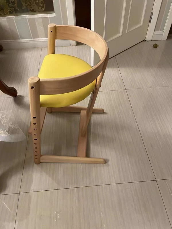 Chaise haute réglable fiable pour table à manger pour bébé