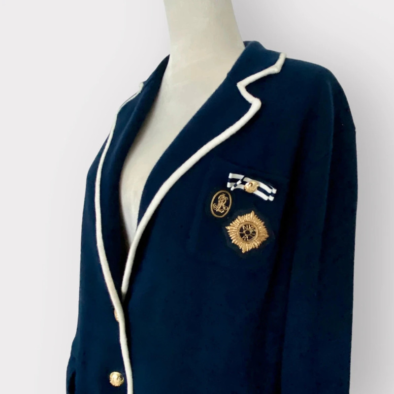 Lauren Ralph Lauren Cardigan Jacket Navy 5