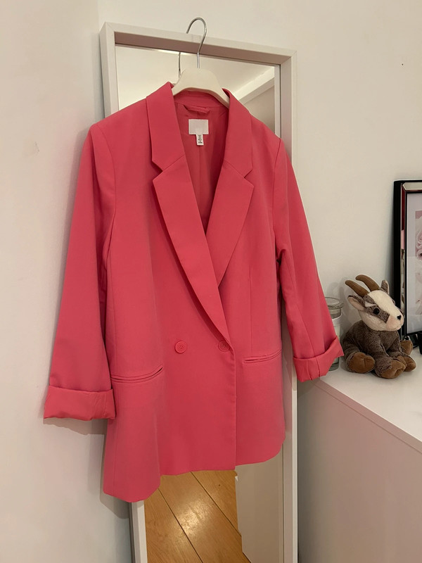 Blazer rose oversize T.S 1